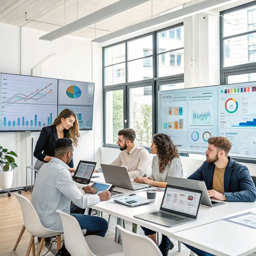 Hotel staff using CheckInn to manage tasks and communicate in real-time.